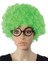 Peruk Kıvırcık Model Yeşil Astarlı Bonus Kafa Kaydırma Yapmaz 3
