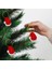 Renkli Noel Şapkası ve Çam Ağacı Süsü Seti, 3'lü, Eğlenceli ve Şık Dekorasyon 3