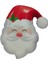 Parlak Noel Baba Balon 55 Cm, Yılbaşı Partisi Dekoru, Helyum Uyumlu 2