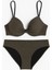 Kadın Kareli Desen Bikini Takımı – Toparlayıcı Kap, Ayarlanabilir Askılı -1156 2