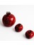 Kırmızı El Yapımı Nar Biblo 3 Lü 3