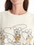 Yeni Sezon Bisiklet Yaka Mickey Mouse Baskılı Oversize Kadın Kalın Sweatshirt 4