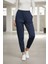 Kadın Jogger Çimalı Beli Lastikli Modal Kumaş Pantalon 2