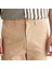 Erkek Bej Slim Fit Şort 5