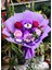 Ayıcık Buketi 25CM Sevimli Peluş Ayı & Güller & Yıldız Çiçeği Ile Hazırlanmış Sevdiklerinize Özel Hediye 3