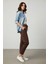 Kadın Jogger Çimalı Beli Lastikli Modal Kumaş Pantalon 3