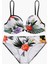 Kadın Tropikal Desenli Bikini Takımı – Çiçekli Yaz Modeli 0206 B 4