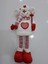 Yumuşak Noel Kardan Adam Dekoratif Figür 42CM, Kırmızı Renkli, Sevimli ve Şık Tasarım 1