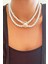 Çift Sıralı Abiye Inci Choker Kolye 1