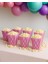 Mısır Kutusu Pop Corn Kutusu Dalgalı Pembe Desenli / 8 Parça 1