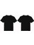 Büyük Beden V Yaka Doğal Pamuklu Azo Test Onaylı 2li Erkek Tişört Atlet 1