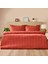 Soft Armürlü Tek Kişilik Nevresim Takımı - Kiremit 1
