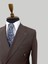 Kahverengi Kruvaze Modern Fit Takım Elbise 4