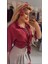 Bordo Krinkıl Dokulu Relaxfit Modern Casual Şıklığında Premium Gömlek 1