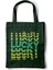 Sanatsal Gabardin Bez Çanta – Tipografi Lucky Yazı Baskılı Tasarım - 35X40 1