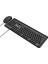 KM-619 Siyah USB Us Layout English Standart Klavye + Mouse Set 6