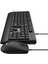 KM-619 Siyah USB Us Layout English Standart Klavye + Mouse Set 7