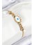 316L Çelik Göz Charm Model Gold Renk Kadın Bileklik - TJ-BB7844 1