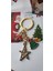 Yılbaşı Temalı Anahtarlık Çanta Süsü, Kartlı Kutulu Hediyelik, Noel ve Christmas 2