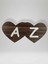 Z Harfi (Sağ Parça) – Ahşap Puzzle Kalp Harf Magnet – Buzdolabı Süsü – Ikili Uyumlu (KOD:1049) 3