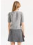 Gri Melanj Kadın Hırka PBF5WL-HRK9562 5