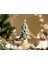 Yeşil Noel Ağacı Mum 6X6X15,5 Cm, Şık ve Doğal Dekorasyon Için Ideal 1