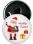 Yılbaşı Temalı 10 Adet Magnet Kapak Açacak Noel Baba ve Hediye Paketi Seti 1