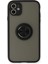 iPhone 11 Kılıf Yüzüklü ve Stant Özellikli Şık Premium Silikon Kapak Ryc/montreal Yüzüklü 1