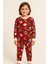Çocuk Likralı Penye Kaliteli Yeni Yıl Baskılı Pijama Takımı 2