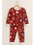 Çocuk Likralı Penye Kaliteli Yeni Yıl Baskılı Pijama Takımı 3