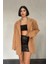 Oversize Ceket - Taba 1