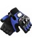 Mavi Yarım Eldiven Kısa Taktik Spor Motosiklet Bisiklet Eldiveni M Beden 4