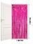 Fuşya Renk Ekstra Metalize Parlak Saçaklı Arka Fon Perde Ithal 1x2 Metre (5148) 3