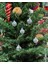12’li Gümüş Renkli Top Seti, 3 Cm, Noel Dekoru, Şık ve Parlak Süsler 1
