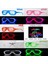 Glow LED Işıklı Parti Gözlüğü 3 Modlu 5 Renk 5 Adet 1