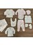 Bebek Hastane Çıkışı %100 Pamuk 10'lu Set Kız Bebek Yenidoğan 4