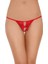 Kırmızı Fiyonklu Özel Bölgesi Açık Fantazi Külot TM1244 1