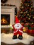 Çok Renkli 65 cm Peluş Noel Baba, Yılbaşı Dekoru, Büyük Boy Figür 1