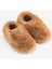 - Furry Furry Kestane Kahverengi Kürk Barefoot Patik Chestnut Fur - 29 2