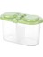 2 Bölmeli Saklama ve Erzak Kabı 1200 ml 3