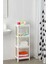 Shelf 3 Katlı Raf Ünitesi - Mutfak - Banyo Depolama Rafı 3