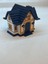 Model Ev Minyatür LED Işıklı Ev 10CM 4