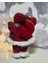 Kırmızı Noel Baba Figür 30 Cm, Sevimli ve Şık Dekorasyon Süsü 4