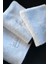 %100 Pamuk 30 x 30 cm 3lü Havlu Seti | Banyo Otel | Beyaz Renk | Soura | Kenar Siyah Özel Işlemeli 1