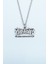 Thrasher Magazine Gümüş Kaplama Düz Zincir Kolye 1