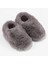 - Furry Furry Gri Kürk Barefoot Patik Gray Fur - 29 2