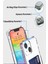 Apple iPhone 17 Kapak ile Uyumlu Kamera Korumalı Kartlıklı Darbe Emici Özellikli Şeffaf Silikon Kılıf 5