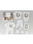 Bebek Animal Baskılı Hastane Çıkışı %100 Pamuk 10'lu Set Unisex Yenidoğan 4