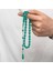 Hk Sıkma Kehribar Tesbih Kapsül Kesim Turkuaz Yeşil Düz Renk Mat (33 Tane Metal Püskülsüz)|gümüş Takı Hediyelik Ürünler 4