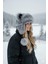 Sevimli Ayıcık Kulaklı Ushanka Şapka Ponpon Detaylı Kışlık Şapka 4